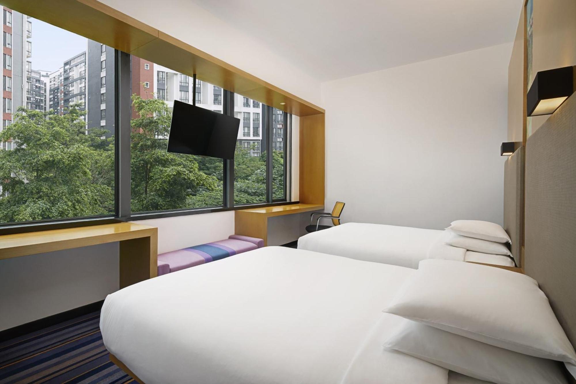 Aloft Guangzhou University Park Exteriér fotografie