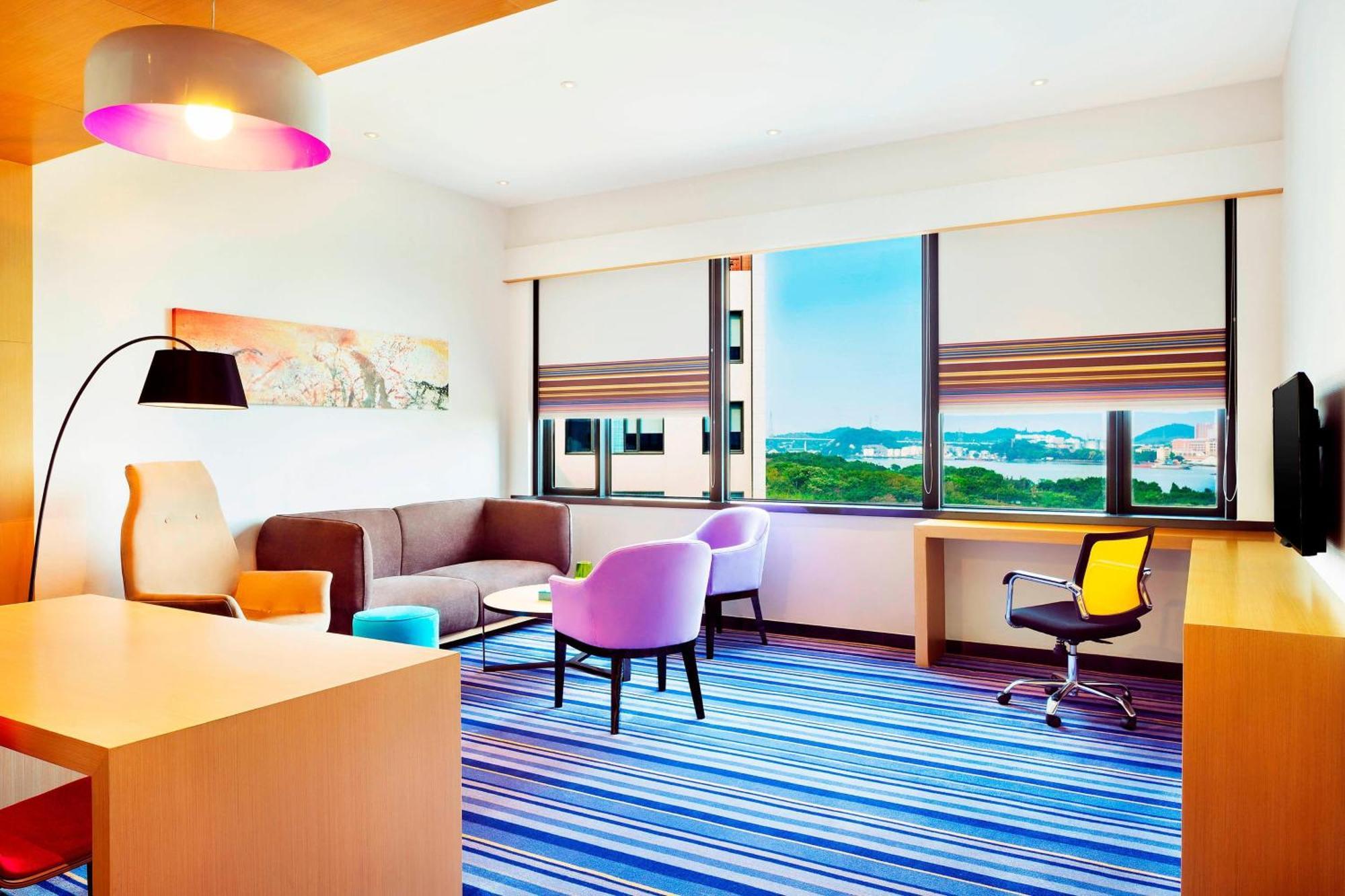 Aloft Guangzhou University Park Exteriér fotografie