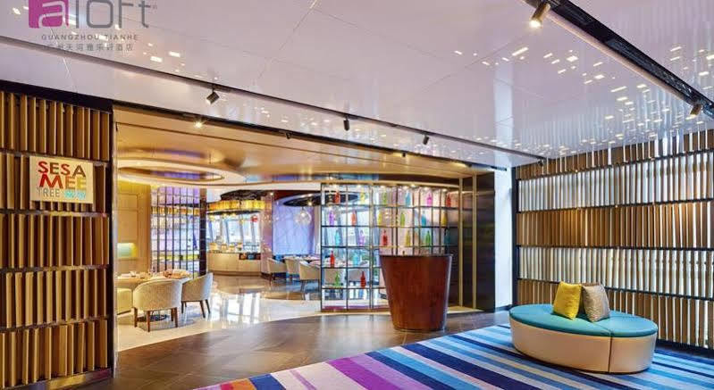 Aloft Guangzhou University Park Exteriér fotografie