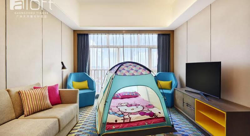 Aloft Guangzhou University Park Exteriér fotografie