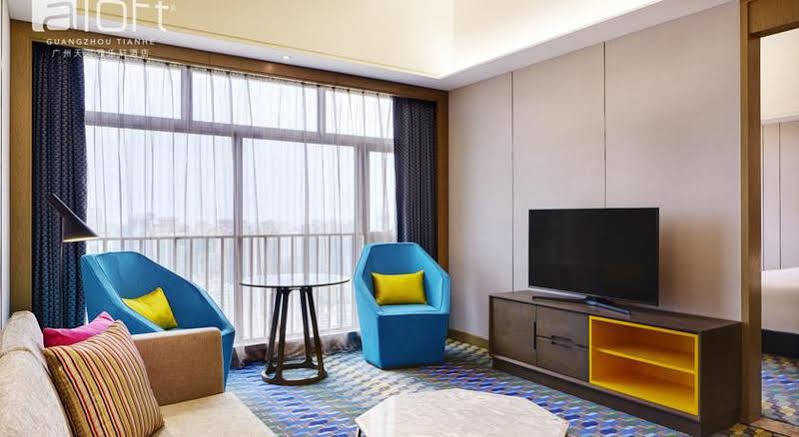 Aloft Guangzhou University Park Exteriér fotografie