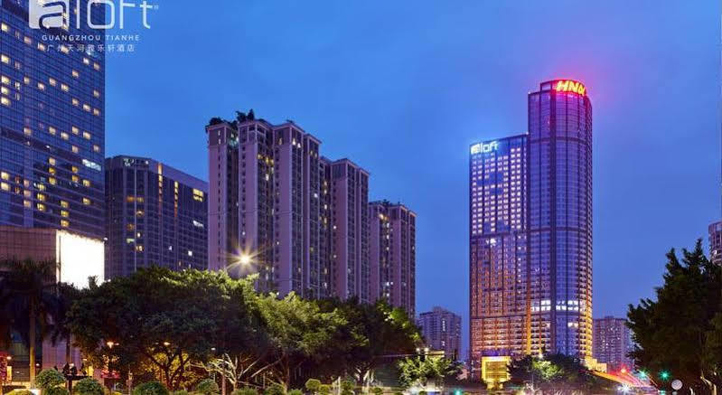 Aloft Guangzhou University Park Exteriér fotografie