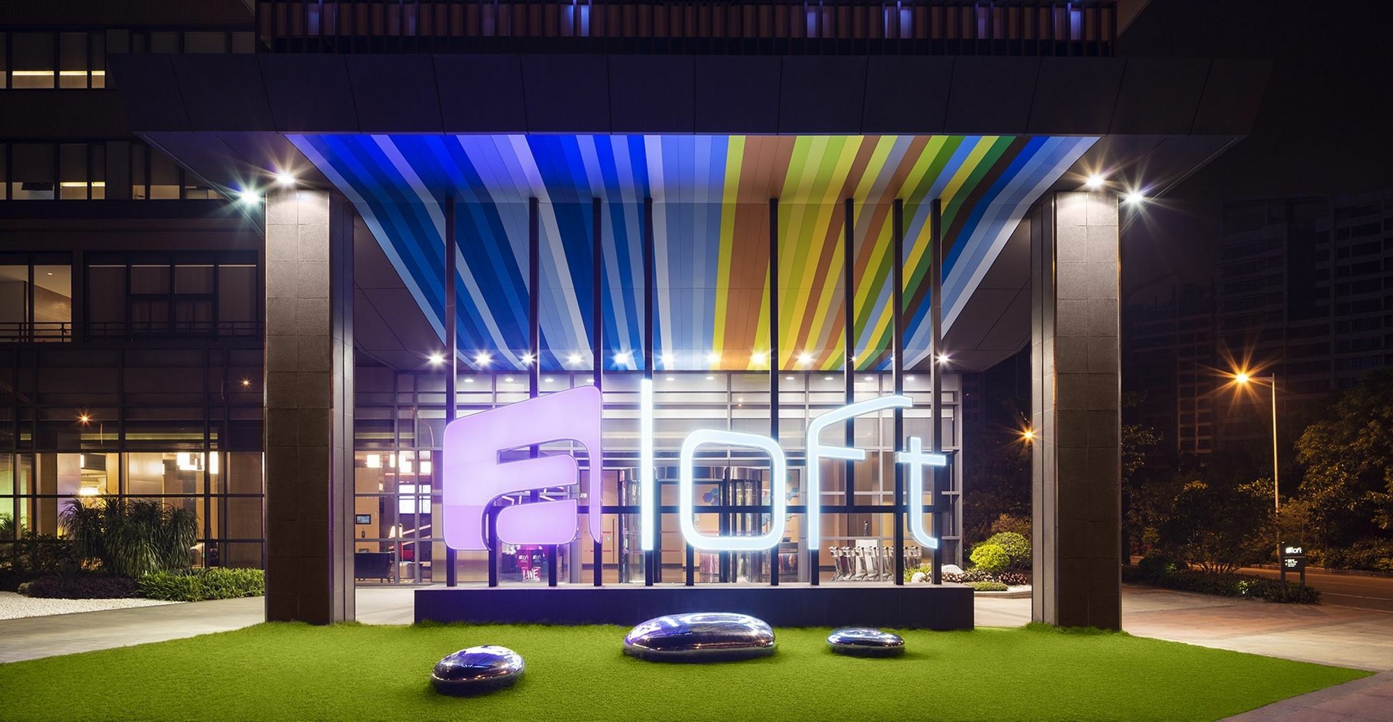 Aloft Guangzhou University Park Exteriér fotografie